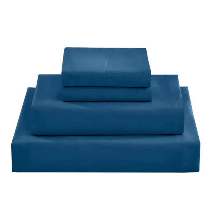 Solid Brushed Hotel Bedding Set